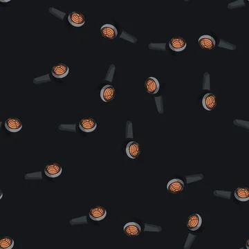 Seamless pattern propane heater gas cartoon vector Stockillustratie