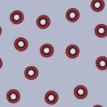 Seamless pattern protection viking shield cartoon vector 스톡 일러스트