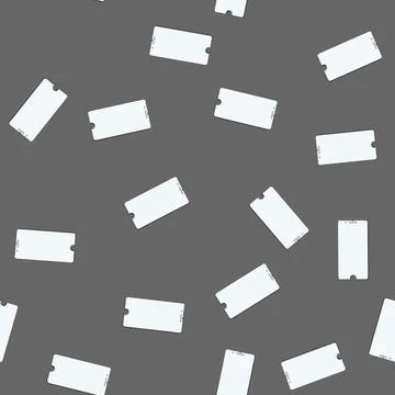 Seamless pattern protector phone glass screen cartoon vector 库存插图