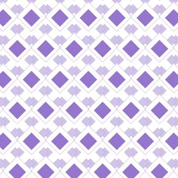 Seamless pattern of purple and light purple diamonds Stock Illustration