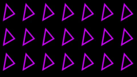 Seamless Pattern of Purple and Pink Geometric Triangles with Neon Violet Texture 스톡 동영상 339341652