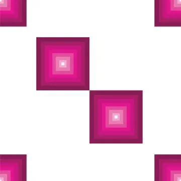 Seamless pattern with purple and pink squares vector Stock Illustration