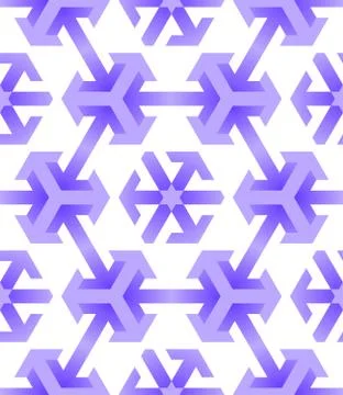 Seamless pattern with purple arrows Illustrazione stock