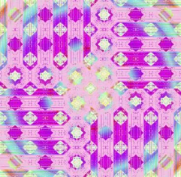 Seamless pattern purple blue Stock Illustration