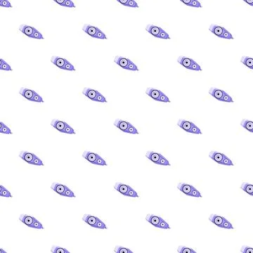 Seamless pattern with purple correction tape illustrations Stock Illustration