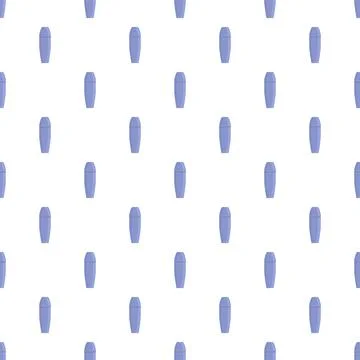 Seamless pattern with purple cosmetic bottles Stock Illustration
