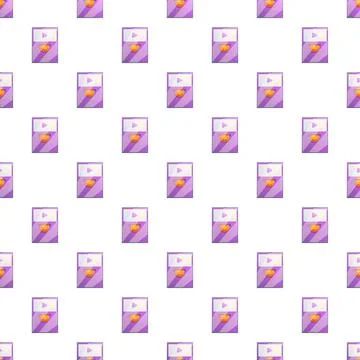Seamless pattern with purple gambling game slot machines 스톡 일러스트