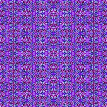 Seamless pattern purple green Stock Illustration