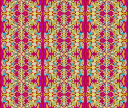 Seamless pattern purple green Stock Illustration