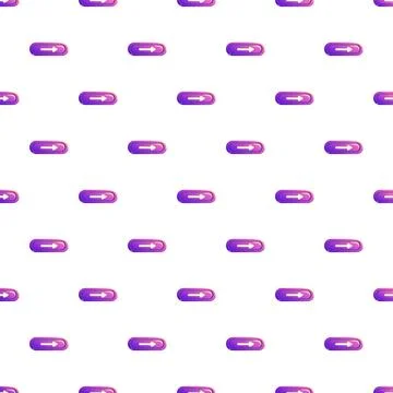 Seamless pattern with purple next forward arrows 스톡 일러스트
