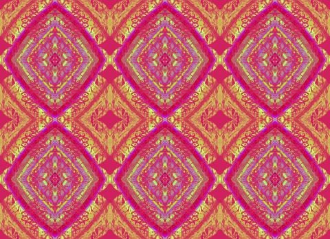 Seamless pattern purple ocher Stock Illustration
