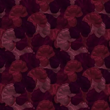 Seamless pattern with purple seeds Illustrazione stock