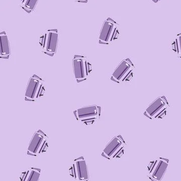 Seamless pattern purse laptop bag cartoon vector Stockillustratie