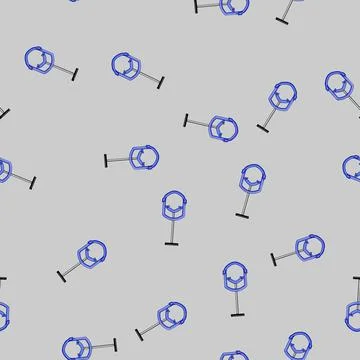 Seamless pattern pvc pipe cutter cartoon vector Stock Illustration