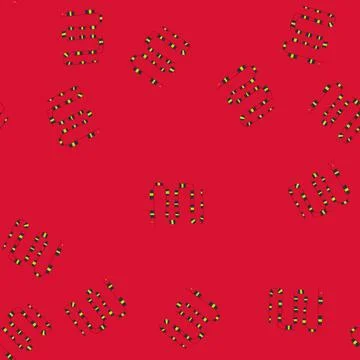 Seamless pattern python snake oriental cartoon vector Stockillustratie