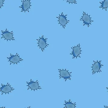 Seamless pattern question comic speech bubble cartoon vector イラスト素材