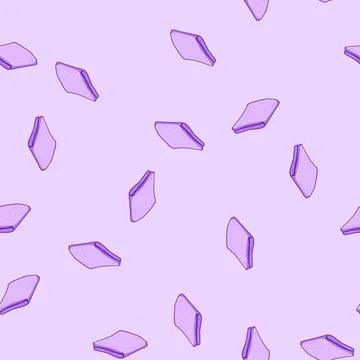 Seamless pattern quick microfiber towel cartoon vector Illustrazione stock
