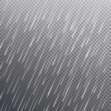 Seamless Pattern with Rain Drops Isolated Vector 스톡 일러스트