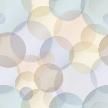Seamless pattern - rainbow circles Stock Illustration