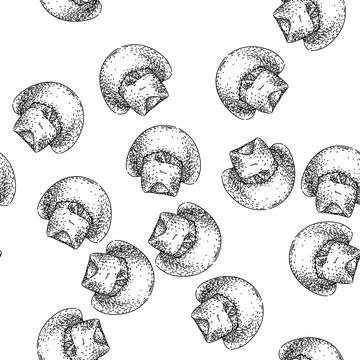Seamless pattern ranch cowboy hat sketch hand drawn black Stock Illustration