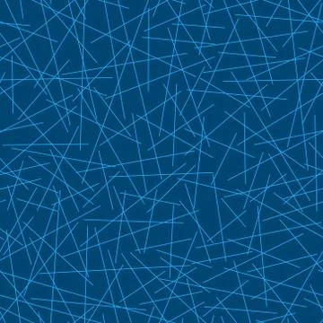 Seamless pattern of random lines 스톡 일러스트