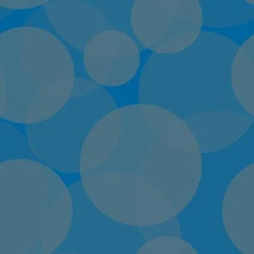 Seamless pattern of randomly arranged circles pastel shades Illustrazione stock