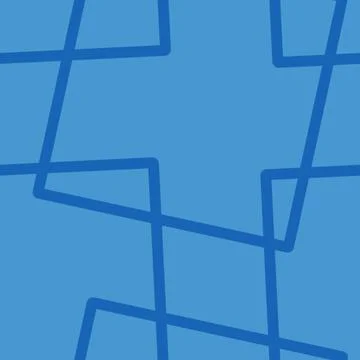 Seamless pattern of randomly arranged squares of blue on azure Stock Illustration