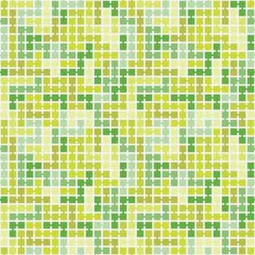 Seamless pattern of randomly connected squares Stock Illustration