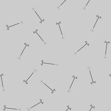 Seamless pattern re hydration iv drip stand cartoon vector イラスト素材