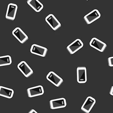 Seamless pattern reading oxygen fingertip monitor cartoon vector Illustrazione stock