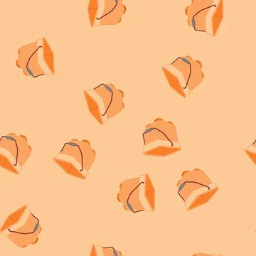 Seamless pattern realistic plastic bucket cartoon vector Stock Illustration