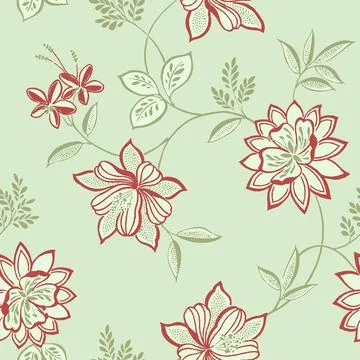 Seamless pattern of realistic rose flowers with tropical leaves. watercolor.. イラスト素材