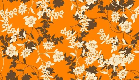 Seamless pattern of realistic rose flowers with tropical leaves. watercolor.. 스톡 일러스트