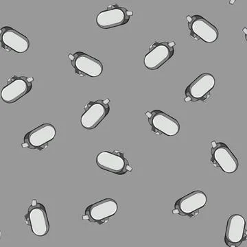 Seamless pattern reality vr glasses cartoon vector 스톡 일러스트