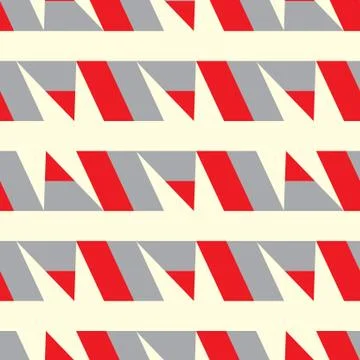 Seamless pattern with rectangles and triangles Stock Illustration