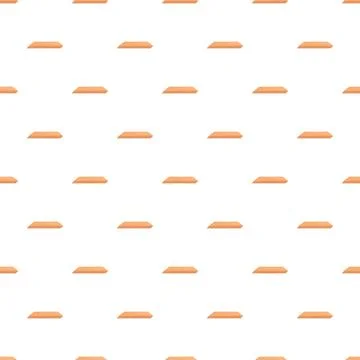 Seamless pattern with recurring orange rectangular shapes Stock Illustration