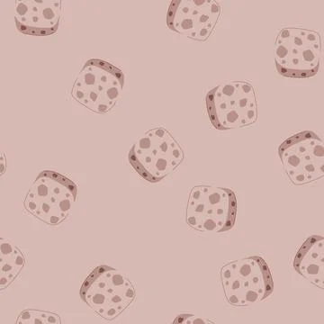 Seamless pattern recyclable biodegradable kitchen sponge cartoon vector 스톡 일러스트