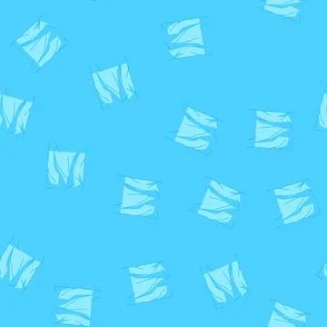 Seamless pattern recycling plastic shopping bag cartoon vector Stock Illustration