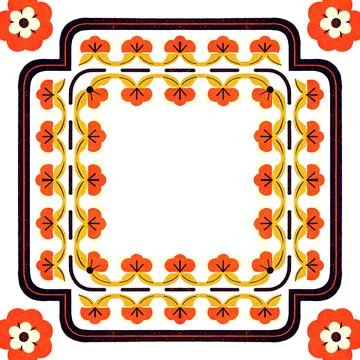 Seamless pattern with red and gold stars Stock Illustration