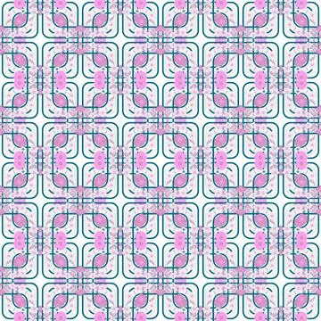 Seamless pattern with red and gold stars Stock Illustration