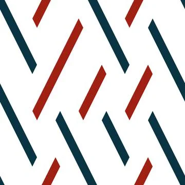 Seamless pattern with red and green oblique lines 6983 Illustrazione stock