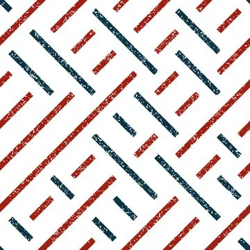 Seamless pattern with red and green segments 7104 Stockillustratie