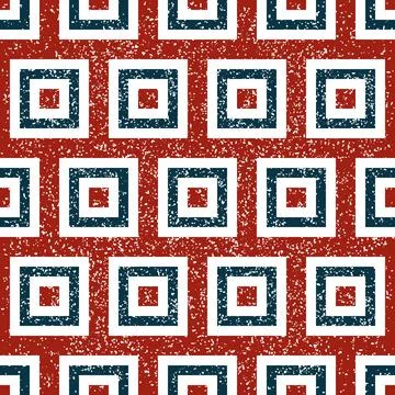 Seamless pattern with red and green squares 7108 Stock Illustration