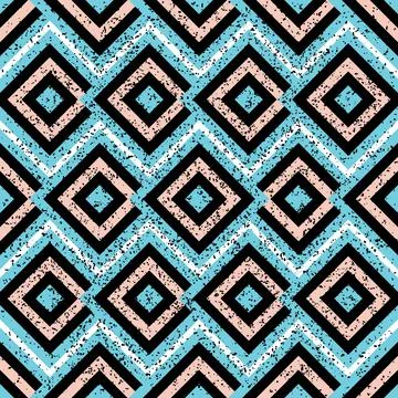 Seamless pattern with red and green squares 7226 Stock Illustration