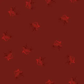 Seamless pattern Red blood splatter ink splash on white 스톡 일러스트