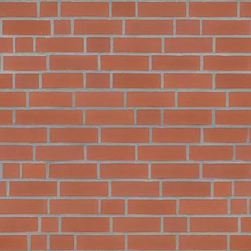 Seamless pattern of a red brick wall texture Foto stock