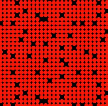 Seamless pattern with red circles Stock-Illustration