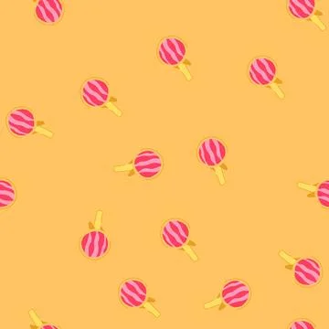 Seamless pattern red cufflinks cartoon vector 库存插图