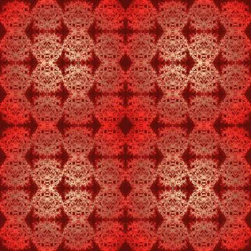Seamless pattern red golden gleaming Stock Illustration
