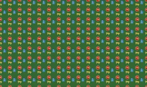 Seamless pattern with red, green, and gold christmas gift boxes Stock Illustration